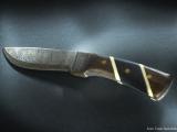 Kovaštvo Krmelj, nož iz damaščanskega jekla, foto: Tomo Jeseničnik